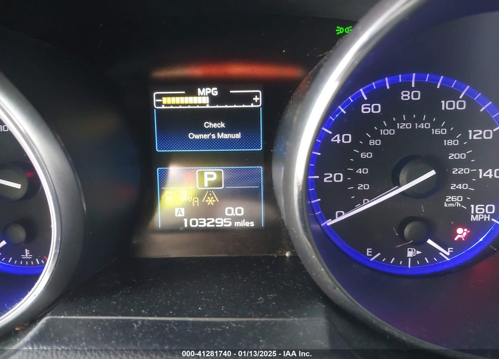 2015 SUBARU OUTBACK VIN: 4S4BSELC1F3295358
