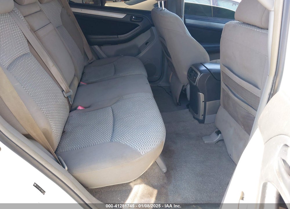 2007 TOYOTA 4RUNNER SR5 V6 VIN: JTEZU14R178089188