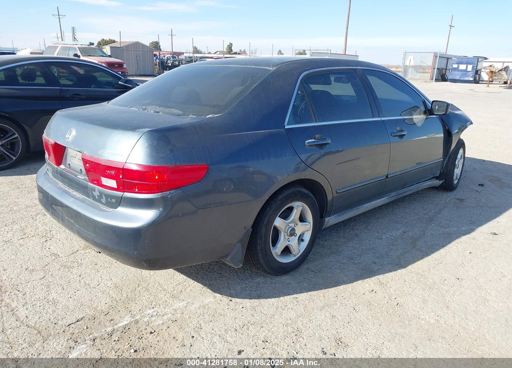 2005 HONDA ACCORD 2.4 LX VIN: 1HGCM564X5A118102