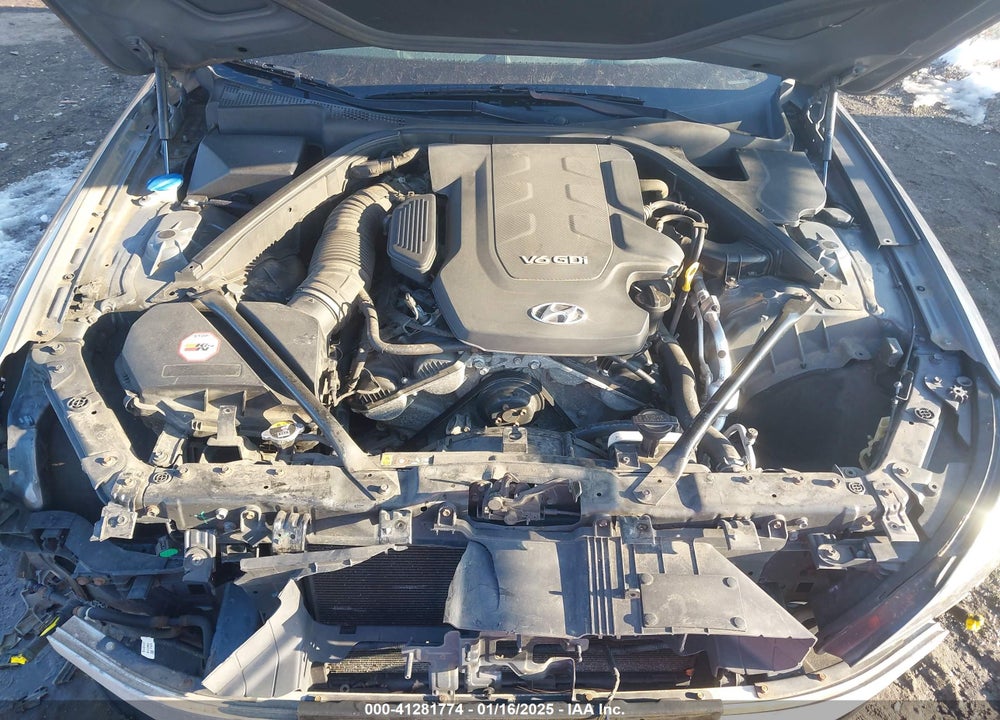2016 HYUNDAI GENESIS VIN: KMHGN4JE2GU130023