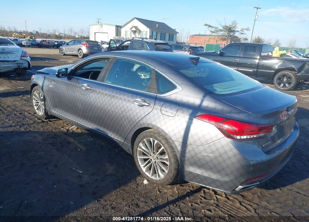 2016 HYUNDAI GENESIS VIN: KMHGN4JE2GU130023