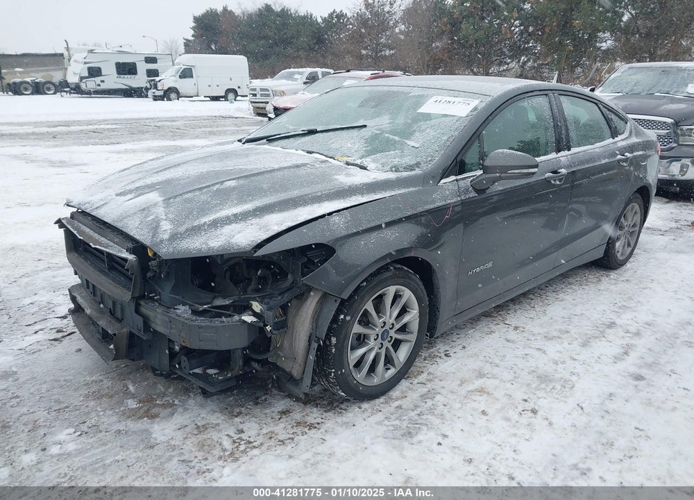 2017 FORD FUSION HYBRID VIN: 3FA6P0LU7HR319093