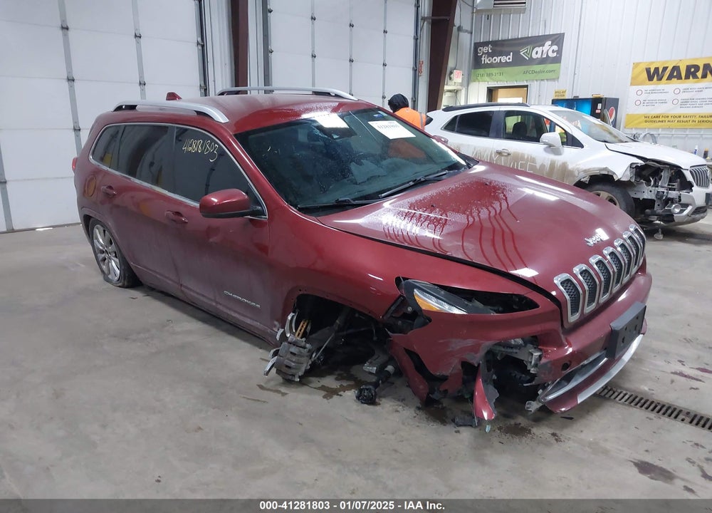 2017 JEEP CHEROKEE OVERLAND 4X4 VIN: 1C4PJMJS6HW620475