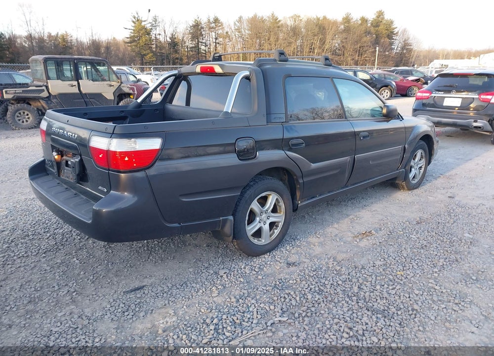 2005 SUBARU BAJA SPORT VIN: 4S4BT62C156100473