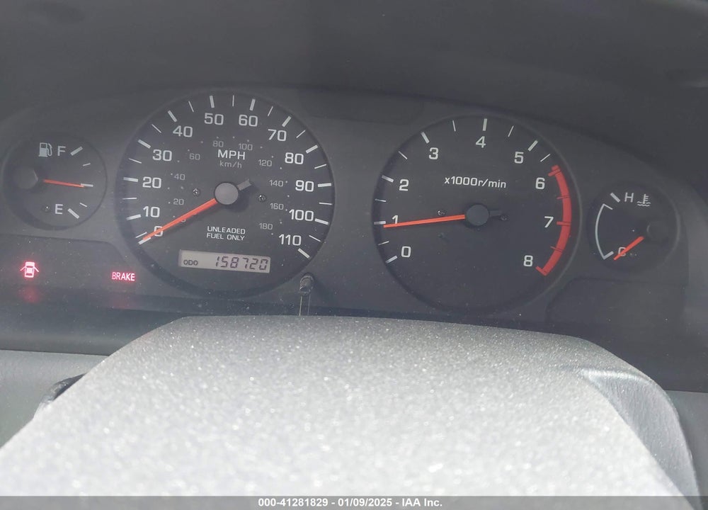 2000 NISSAN XTERRA SE/XE VIN: 5N1ED28T2YC559043