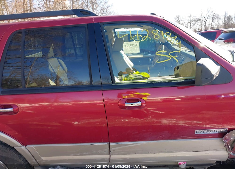 2008 FORD EXPEDITION EDDIE BAUER/KING RANCH VIN: 1FMFU18598LA31628
