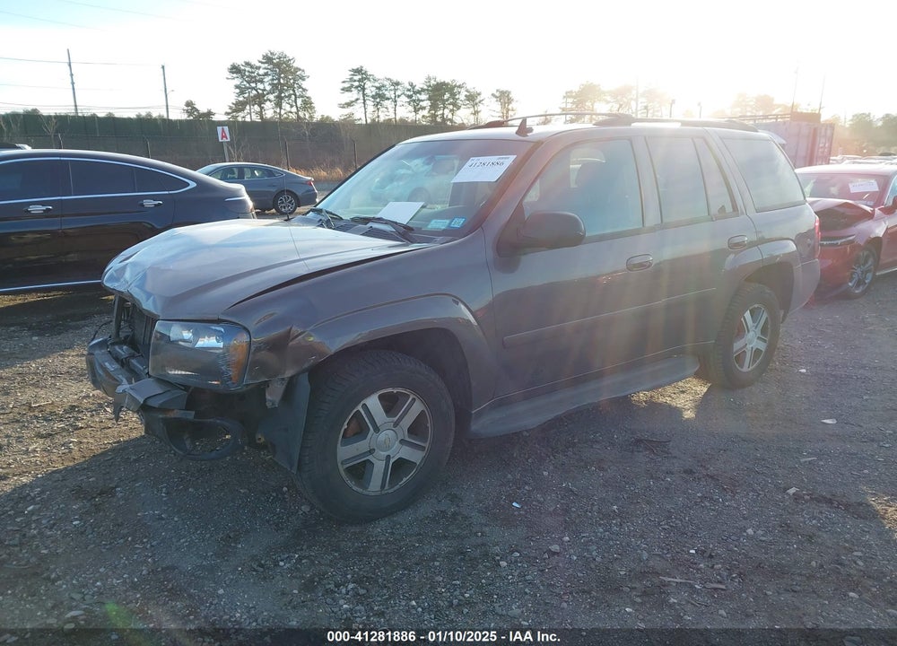 2008 CHEVROLET TRAILBLAZER LT VIN: 1GNDT13S282184182