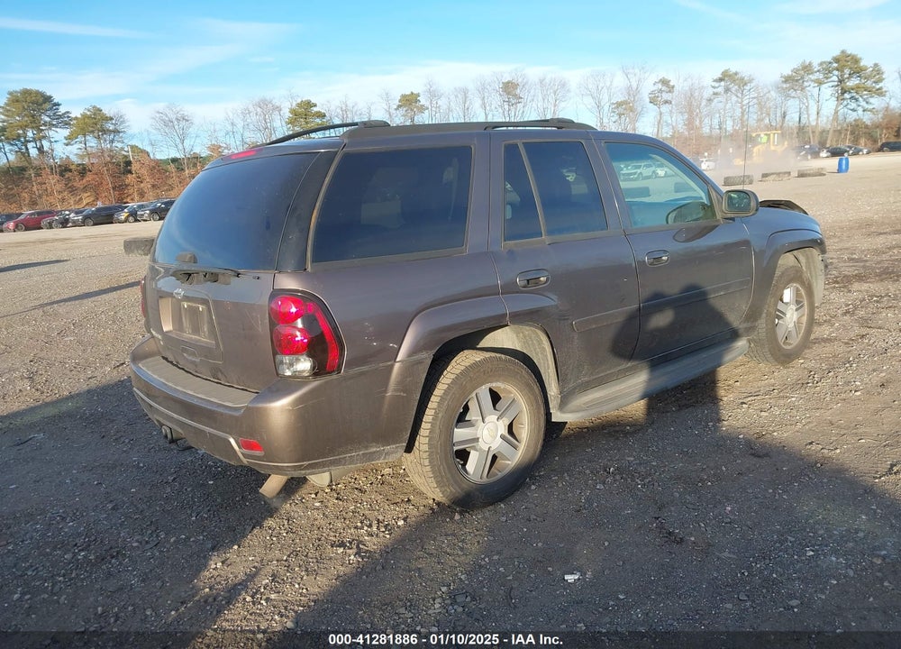 2008 CHEVROLET TRAILBLAZER LT VIN: 1GNDT13S282184182