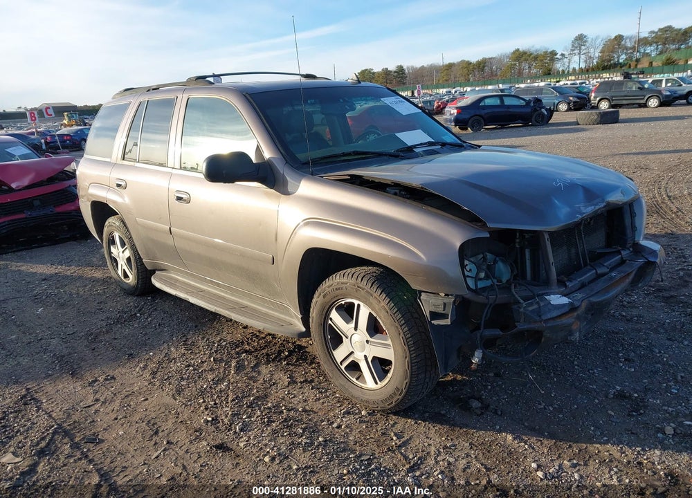 2008 CHEVROLET TRAILBLAZER LT VIN: 1GNDT13S282184182