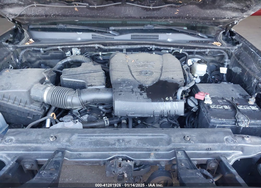 2021 TOYOTA TACOMA 4WD TRD SPORT VIN: 3TMCZ5AN7MM384047