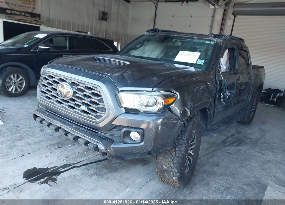 2021 TOYOTA TACOMA 4WD TRD SPORT VIN: 3TMCZ5AN7MM384047