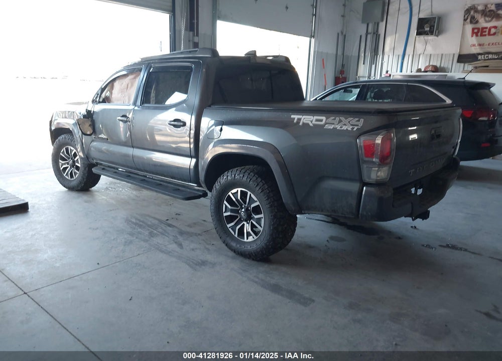 2021 TOYOTA TACOMA 4WD TRD SPORT VIN: 3TMCZ5AN7MM384047