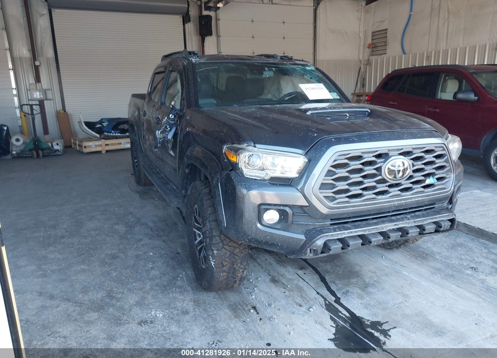 2021 TOYOTA TACOMA 4WD TRD SPORT VIN: 3TMCZ5AN7MM384047