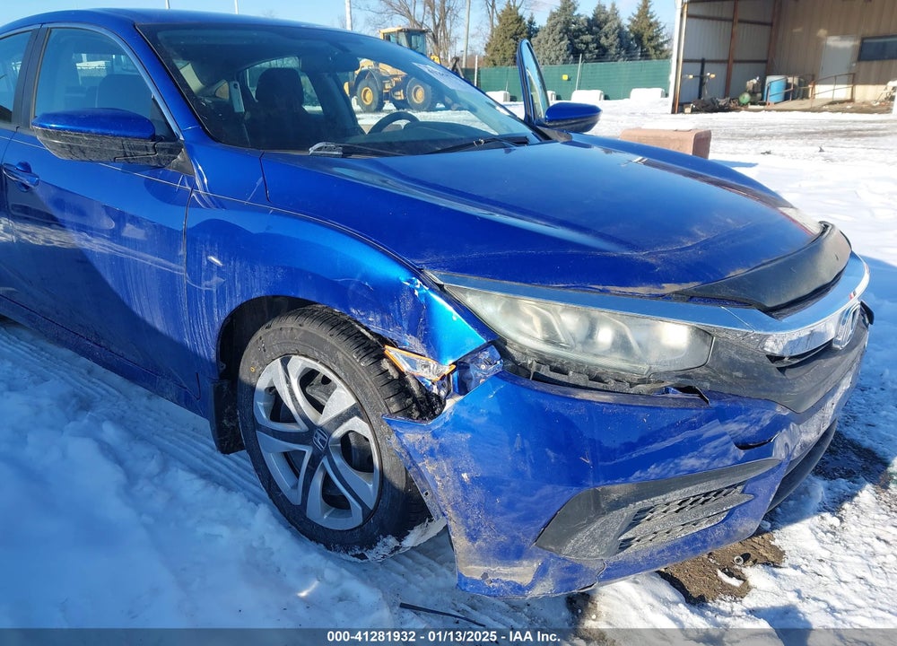 2016 HONDA CIVIC LX VIN: 19XFC2F5XGE014067