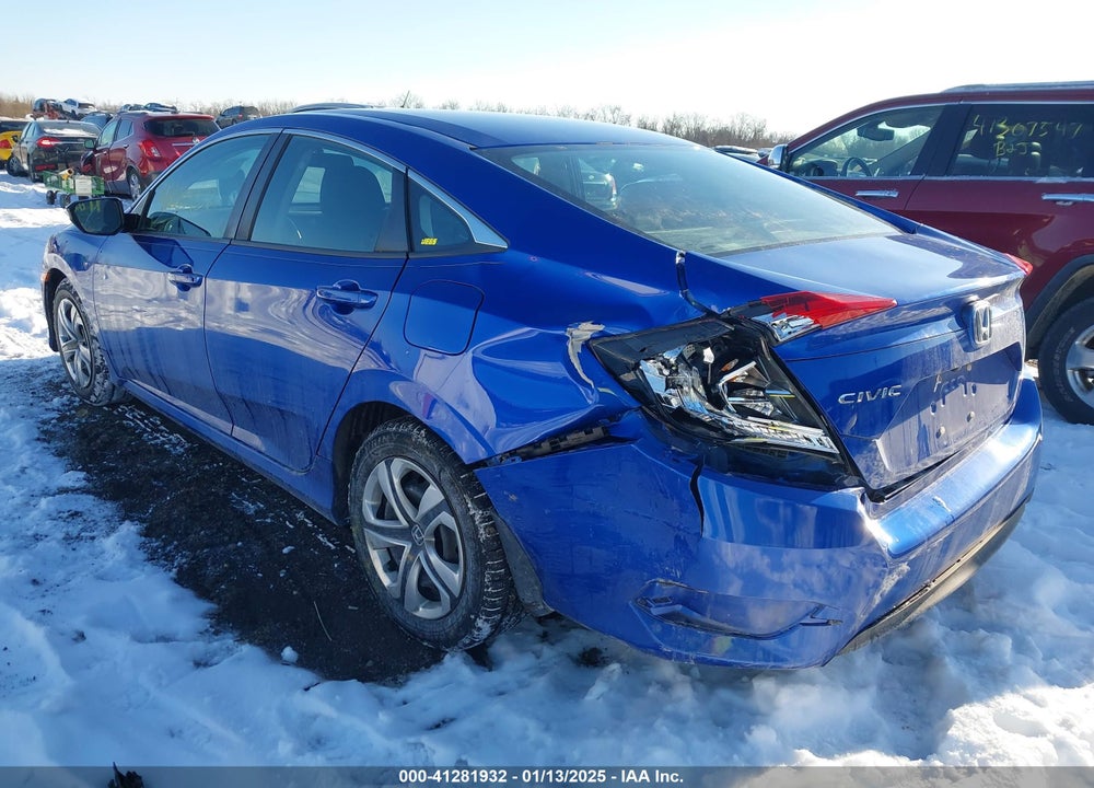 2016 HONDA CIVIC LX VIN: 19XFC2F5XGE014067
