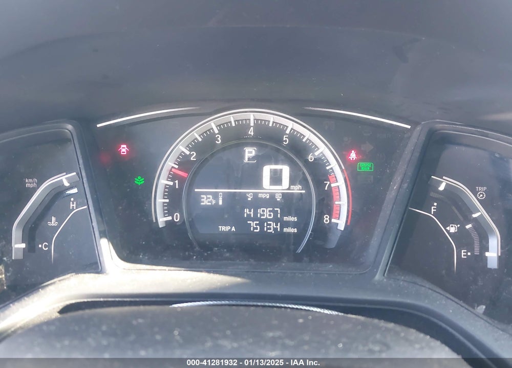 2016 HONDA CIVIC LX VIN: 19XFC2F5XGE014067
