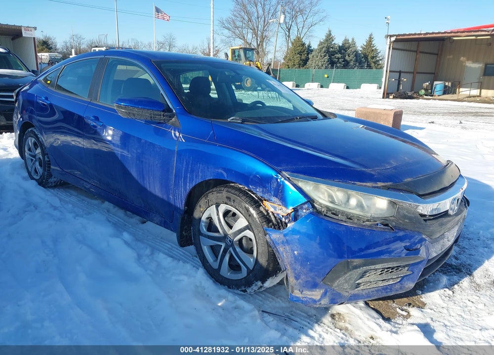 2016 HONDA CIVIC LX VIN: 19XFC2F5XGE014067