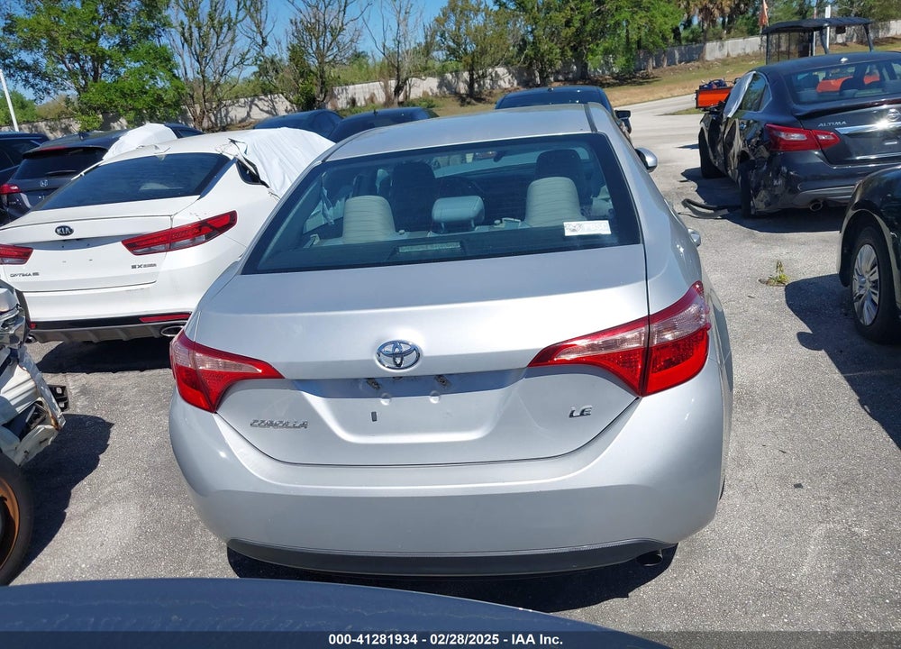 2017 TOYOTA COROLLA VIN: 5YFBURHE3HP662397