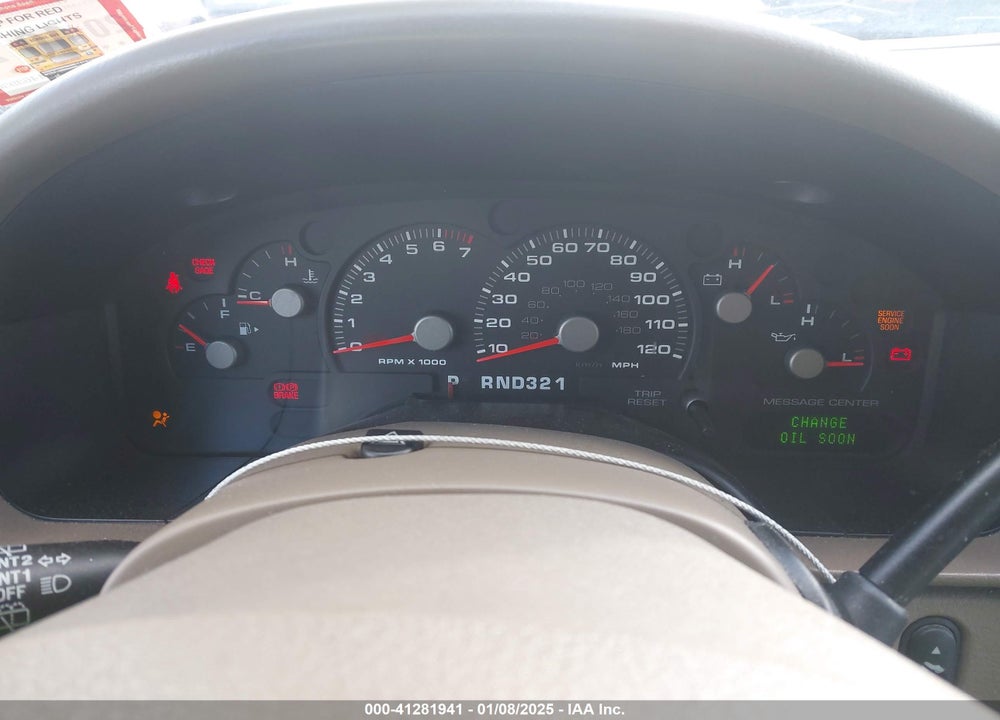 2005 FORD EXPLORER EDDIE BAUER VIN: 1FMDU74E05UA45262