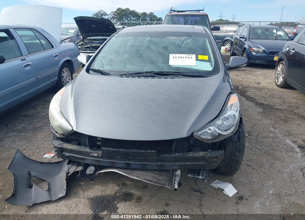 2013 HYUNDAI ELANTRA VIN: 5NPDH4AE6DH206685