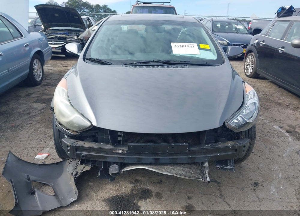 2013 HYUNDAI ELANTRA VIN: 5NPDH4AE6DH206685