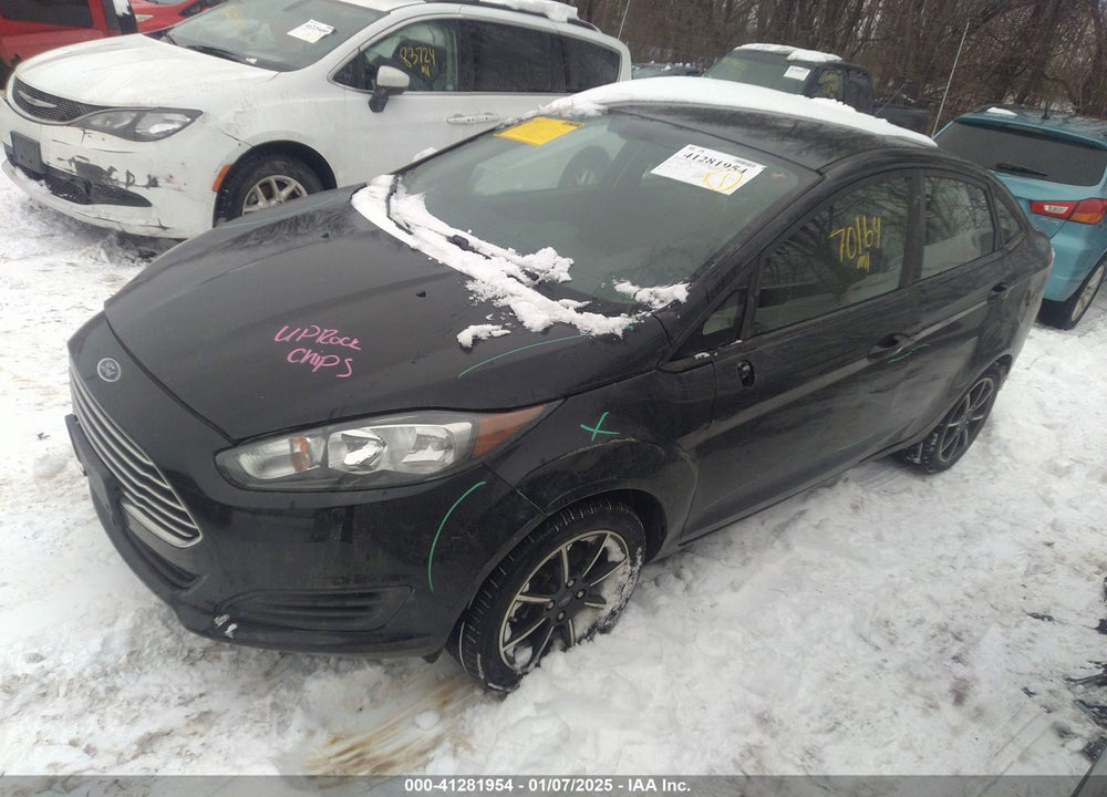 2019 FORD FIESTA VIN: 3FADP4BJ6KM111622
