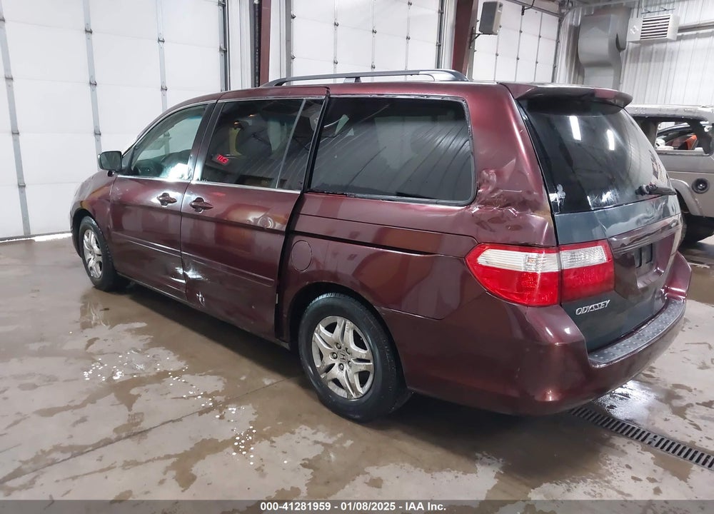 2007 HONDA ODYSSEY EX VIN: 5FNRL38487B442141