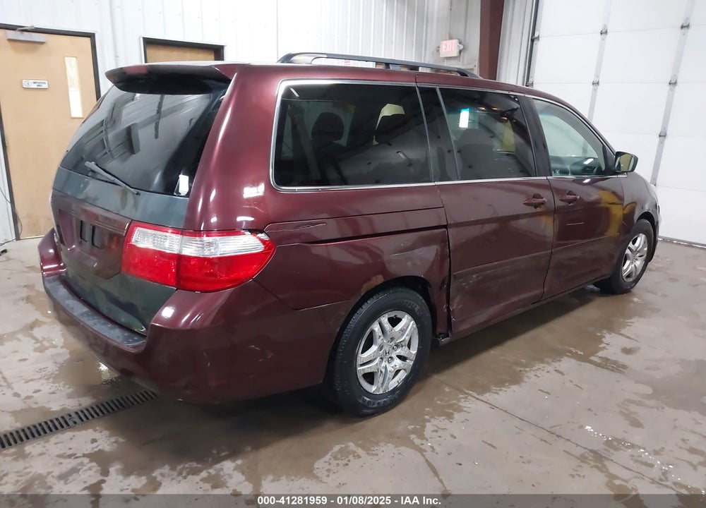 2007 HONDA ODYSSEY EX VIN: 5FNRL38487B442141