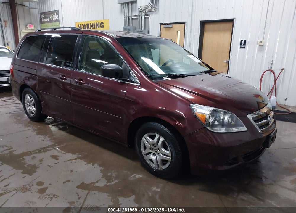 2007 HONDA ODYSSEY EX VIN: 5FNRL38487B442141