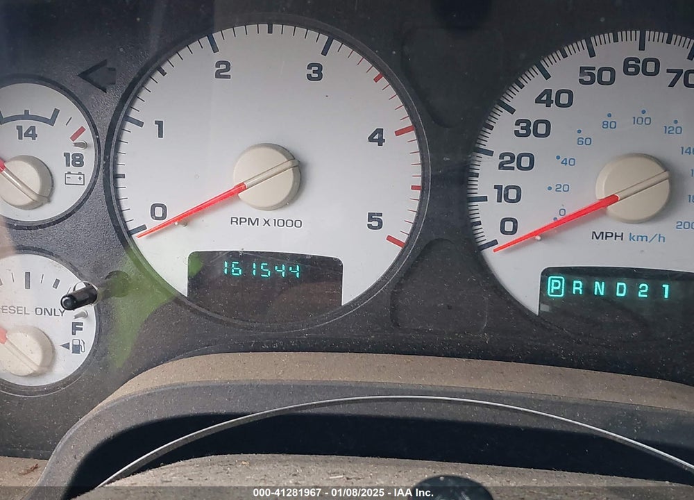 2005 DODGE RAM 2500 ST VIN: 3D7KR28C95G742978