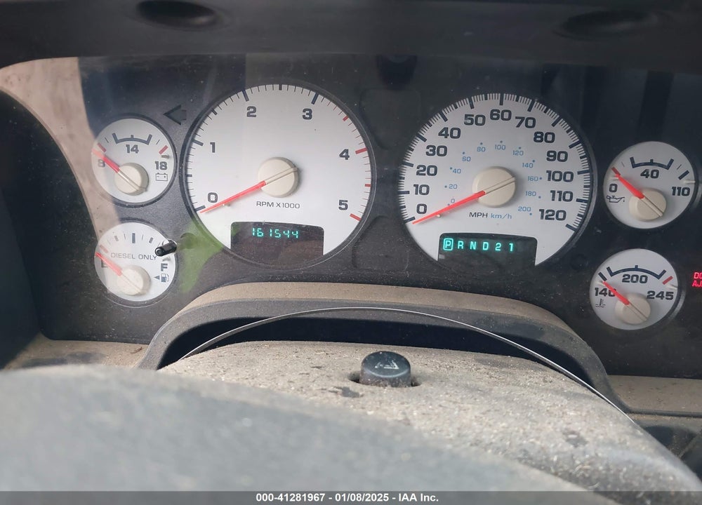 2005 DODGE RAM 2500 ST VIN: 3D7KR28C95G742978