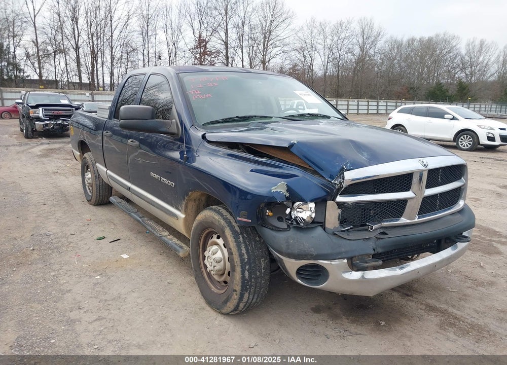2005 DODGE RAM 2500 ST VIN: 3D7KR28C95G742978