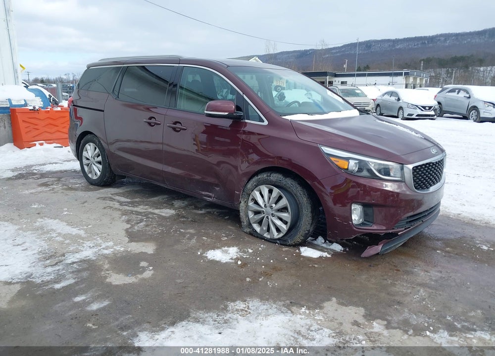 2017 KIA SEDONA EX VIN: KNDMC5C15H6291162