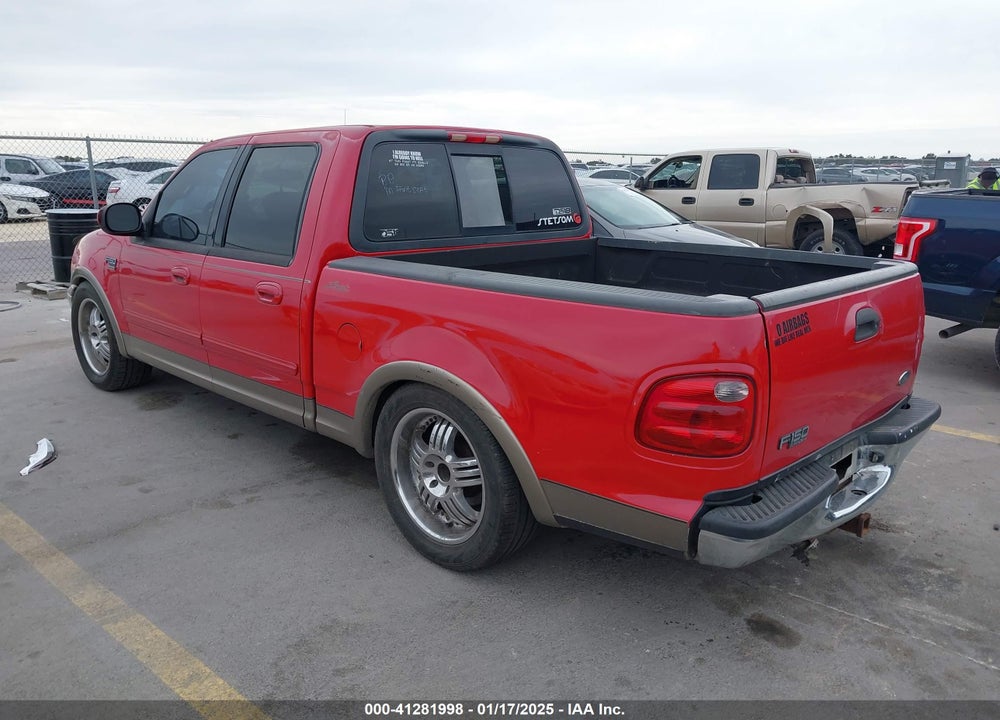 2001 HARLEY-DAVIDSON FORD F-150  EDITION/KING RANCH EDITION/LARIAT/XLT VIN: 1FTRW07L31KC47377