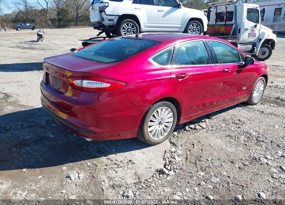 2016 FORD FUSION ENERGI SE LUXURY VIN: 3FA6P0PU3GR210686