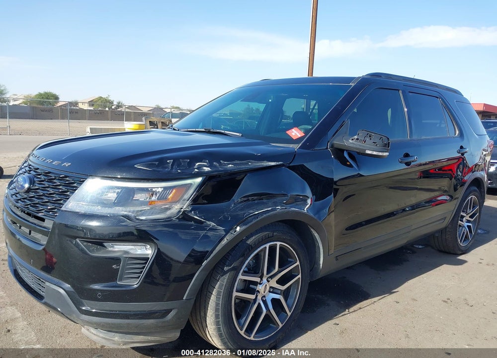 2018 FORD EXPLORER SPORT VIN: 1FM5K8GT7JGA98396
