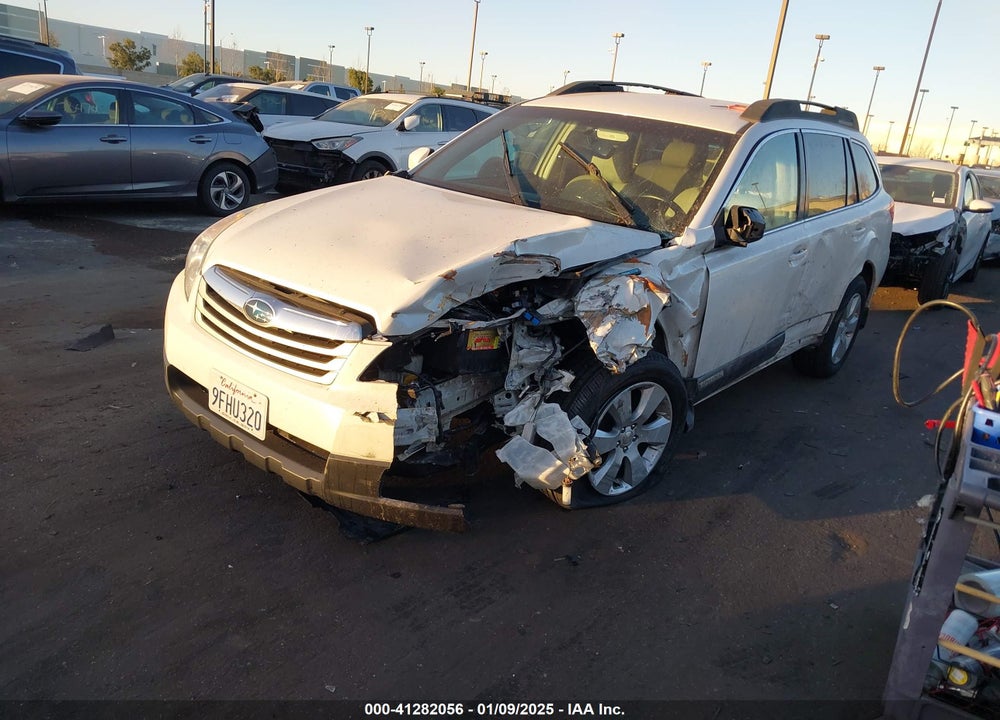 2011 SUBARU OUTBACK 2.5I PREMIUM VIN: 4S4BRBCC1B3445070