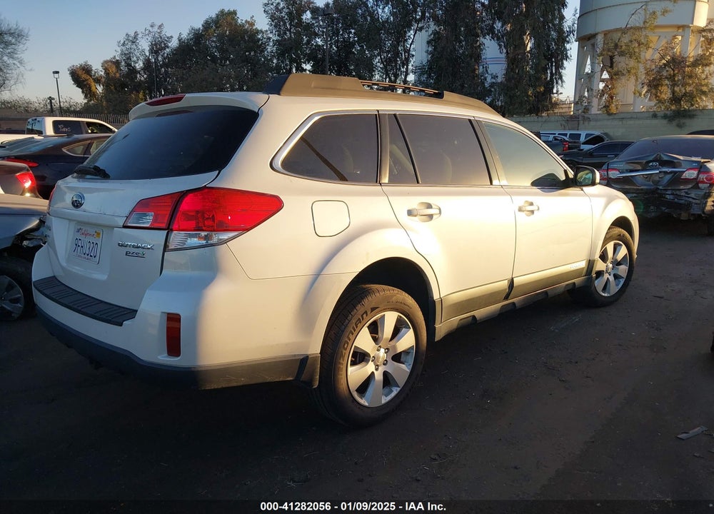 2011 SUBARU OUTBACK 2.5I PREMIUM VIN: 4S4BRBCC1B3445070