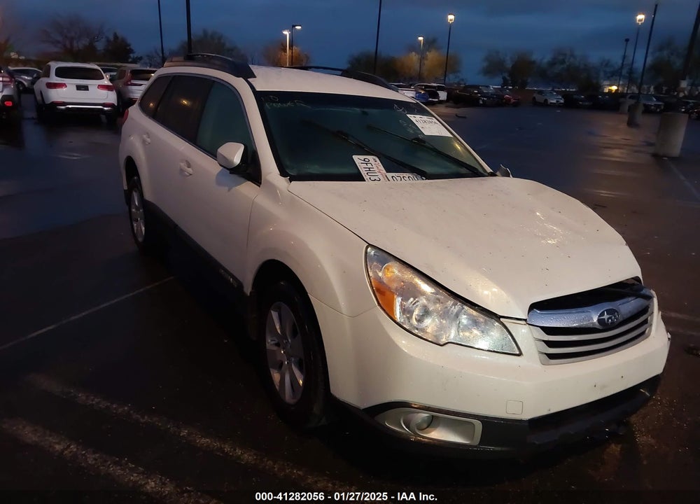 2011 SUBARU OUTBACK 2.5I PREMIUM VIN: 4S4BRBCC1B3445070