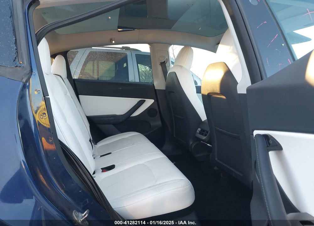 2021 TESLA MODEL Y LONG RANGE DUAL MOTOR ALL-WHEEL DRIVE VIN: 5YJYGDEE6MF089865