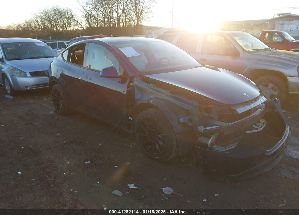 2021 TESLA MODEL Y LONG RANGE DUAL MOTOR ALL-WHEEL DRIVE VIN: 5YJYGDEE6MF089865