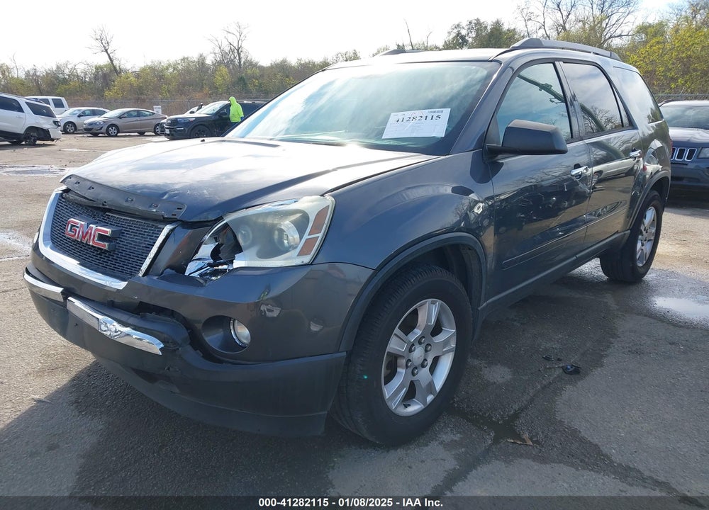 2011 GMC ACADIA SLE VIN: 1GKKRPED3BJ356429