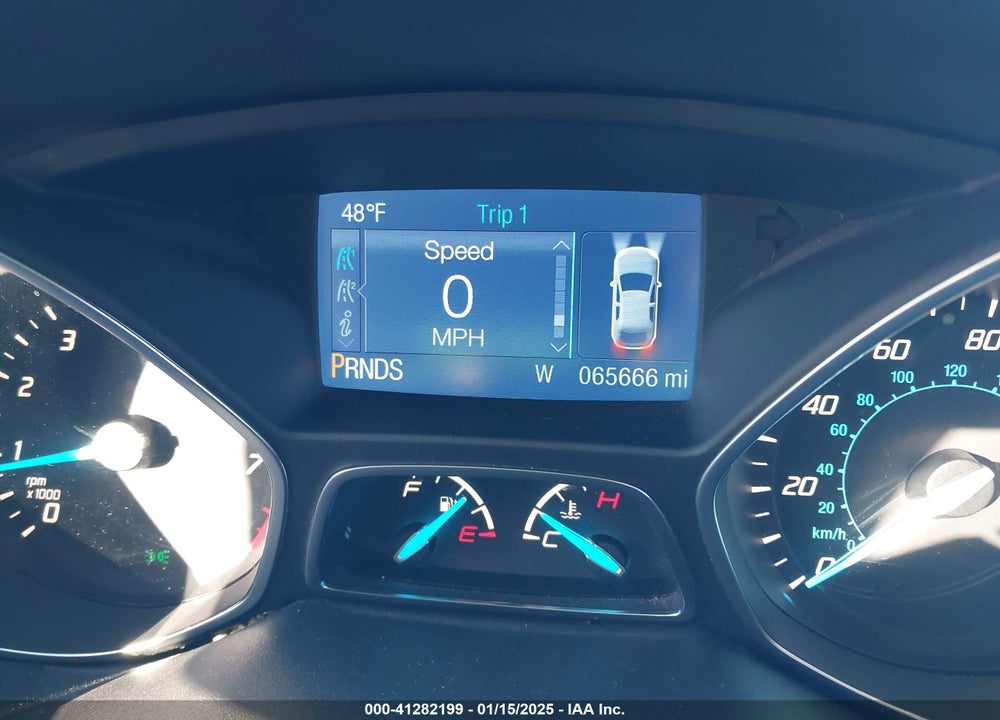 2015 FORD ESCAPE S VIN: 1FMCU0F71FUA16999