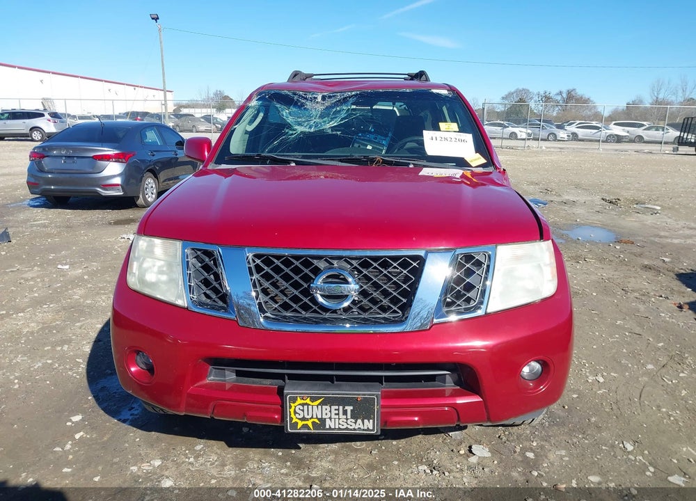2008 NISSAN PATHFINDER SE VIN: 5N1AR18U98C643086