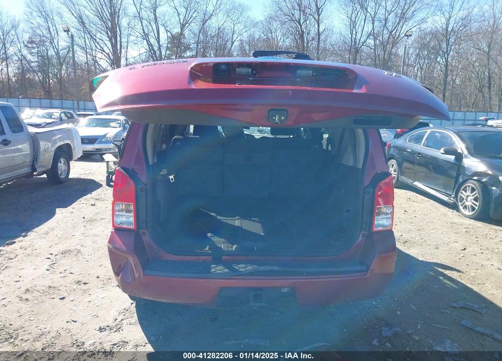 2008 NISSAN PATHFINDER SE VIN: 5N1AR18U98C643086