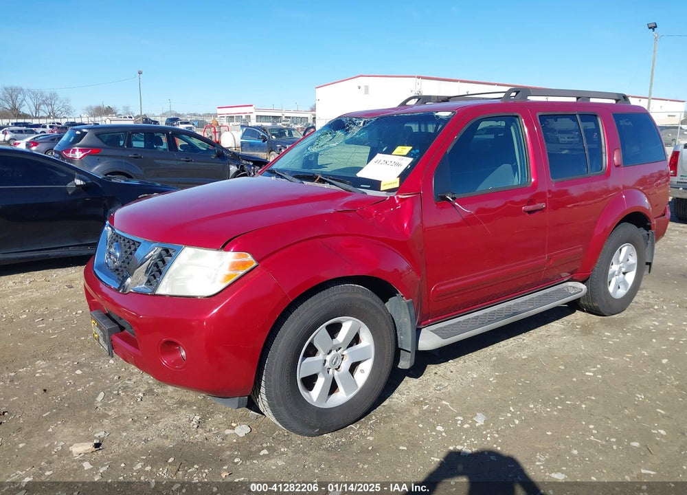 2008 NISSAN PATHFINDER SE VIN: 5N1AR18U98C643086