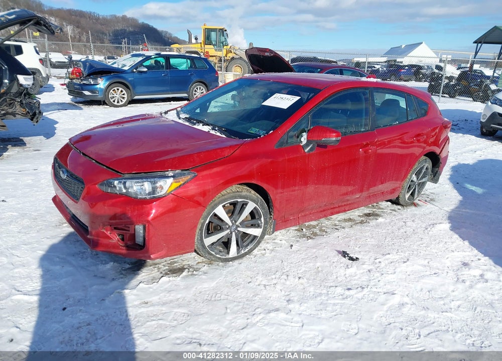 2019 SUBARU IMPREZA VIN: 4S3GTAJ60K3705736