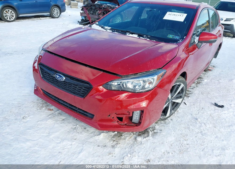 2019 SUBARU IMPREZA VIN: 4S3GTAJ60K3705736