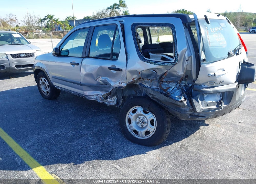2005 HONDA CR-V LX VIN: SHSRD68505U307121