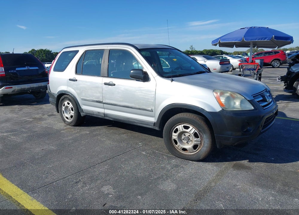 2005 HONDA CR-V LX VIN: SHSRD68505U307121